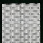 1000 Series 25.4mm Pitch Plastic Perforated Flat Top Conveyor Belts