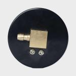 50mm Dial Vacuum Capsule Pressure Gauge Steel Case Brass Internals 300mmHg