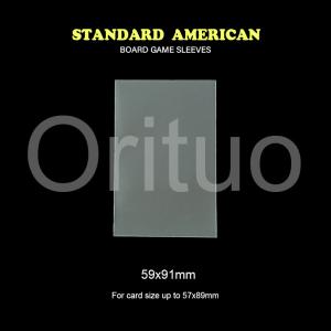 Quality Cpp Standard American Board Game Sleeves 59x91mm Deck Protector Sleeves SGS wholesale