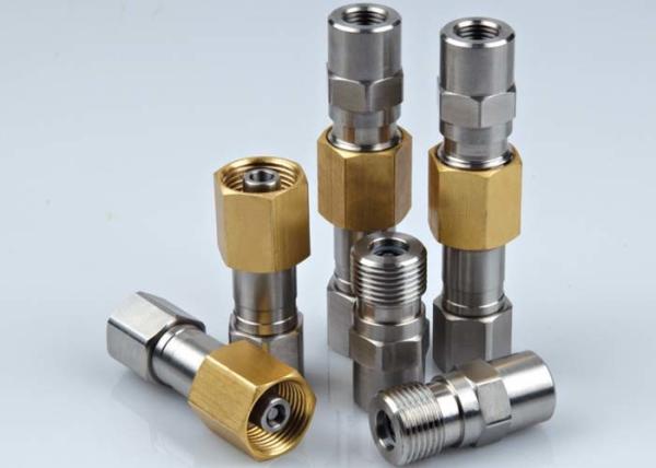 Portable Straight Thread Coupling Parker 1141 Interchange In Stainless Steel 316
