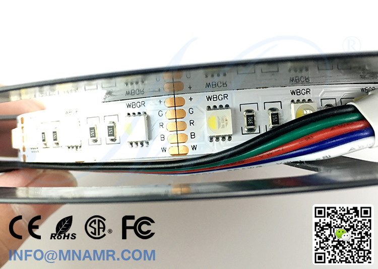 Good Price RGB Cold White Mix Colors DIY LED Strip Lights 12v 24v 15watts LCD TV Screen Back Lights