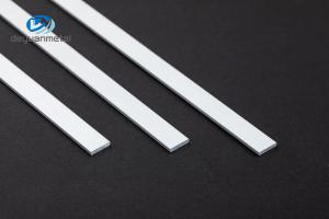 Quality 6063 Anodized Aluminum Flat Bar 20mm Anticorrosion Antioxidation wholesale
