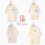 OEM ODM factory 100% Cotton Long Sleeve Unisex Baby Clothing Customized Logo