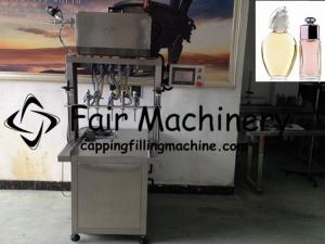 Quality 2Kw 1L Perfume Filling Machine , 80BPM Semi Automatic Water Bottle Filling Machine wholesale
