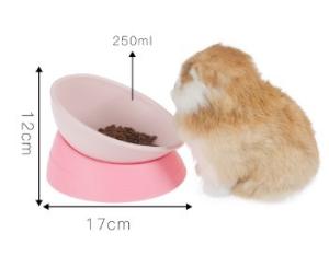 Quality Anti Slip 16*7cm Adjustable Ergonomic Cat Feeder Bowls wholesale