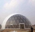 16M Diameter PVC Geodesic Dome Tent Outdoor Hotel Igloo Party Tents Big