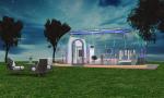 Double Dome Tent Hot Sale Clear Bubble Dome Tent Transparent Round Spots Small