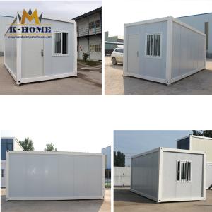 Quality 20ft Steel Structure Pre Made Container Homes Fire Proof Anti Earthquake wholesale