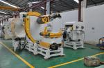 Metal Parts Stamping And Steel Coil Uncoiler Equipment , Coil Straightening