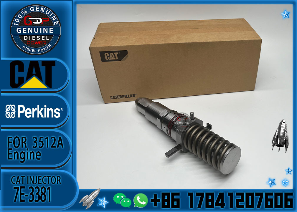 High Performance Common Rail Injector Assembly 7E-3381 4P-9075 7E-3384 7E-6408 7E-6048 7E-8836 0R-3051 0R-3052
