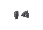 WCMX080412 U Drill Inserts Black Color With PVD Coating