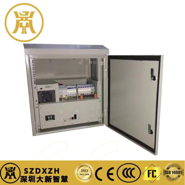 Pole-Mounted Outdoor Power Cabinet - Corrosion-Resistant Electrical Enclosure