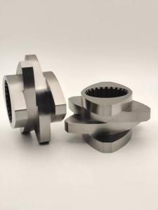 Quality Twin Screw Extruder Granulator Accessories Meshing Block Kneading Block From 12mm - 300mm wholesale