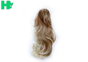 Quality Curly Claw Clip Ponytail Synthetic Hair Pieces For Women 18 Inch wholesale