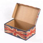 CMYK 4 Color Printing Corrugated Paper Box For Sports Shoes Packaging