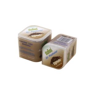 Quality 4.5OZ Cappuccino Scented Air Freshener Gel For Room wholesale