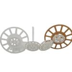 Plastic Insulation Washers Split Insulation Nail Washers For Construction