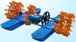 Quality New High Speed Shrimp Pond Paddle Wheel Aerator 1.5kw 5impellers wholesale