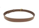 Triangle Decorative 105cm Metal Buckle Ladies Leather Belt