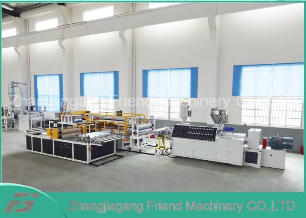 Cheap 880mm  PMMA PVC Profile Extrusion Machine For Standard Glazed Tiles for sale