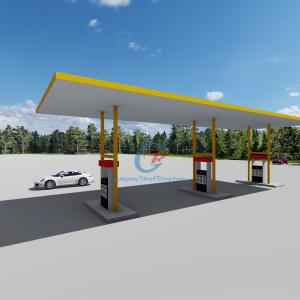 Quality Weather Resistant Prefab Metal Canopy Customized Prefabricated Steel Frame Building wholesale