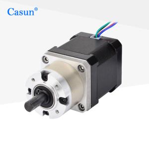 Quality 6.4V 1.28A Gearbox Stepper Motor 34mm Casun Stepper Motor 260mNM wholesale
