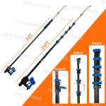 25ft Carbon Fiber High Pressure Pole For Cleaning Building Exteriors Simple