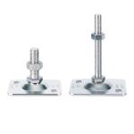 High Strength M12 Heavy Duty Adjustable Feet Leg Levelers 500kg