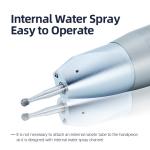 2.35mm Bur Dental Micro Handpiece 1/1 Inner Water Spray Surgical Straight