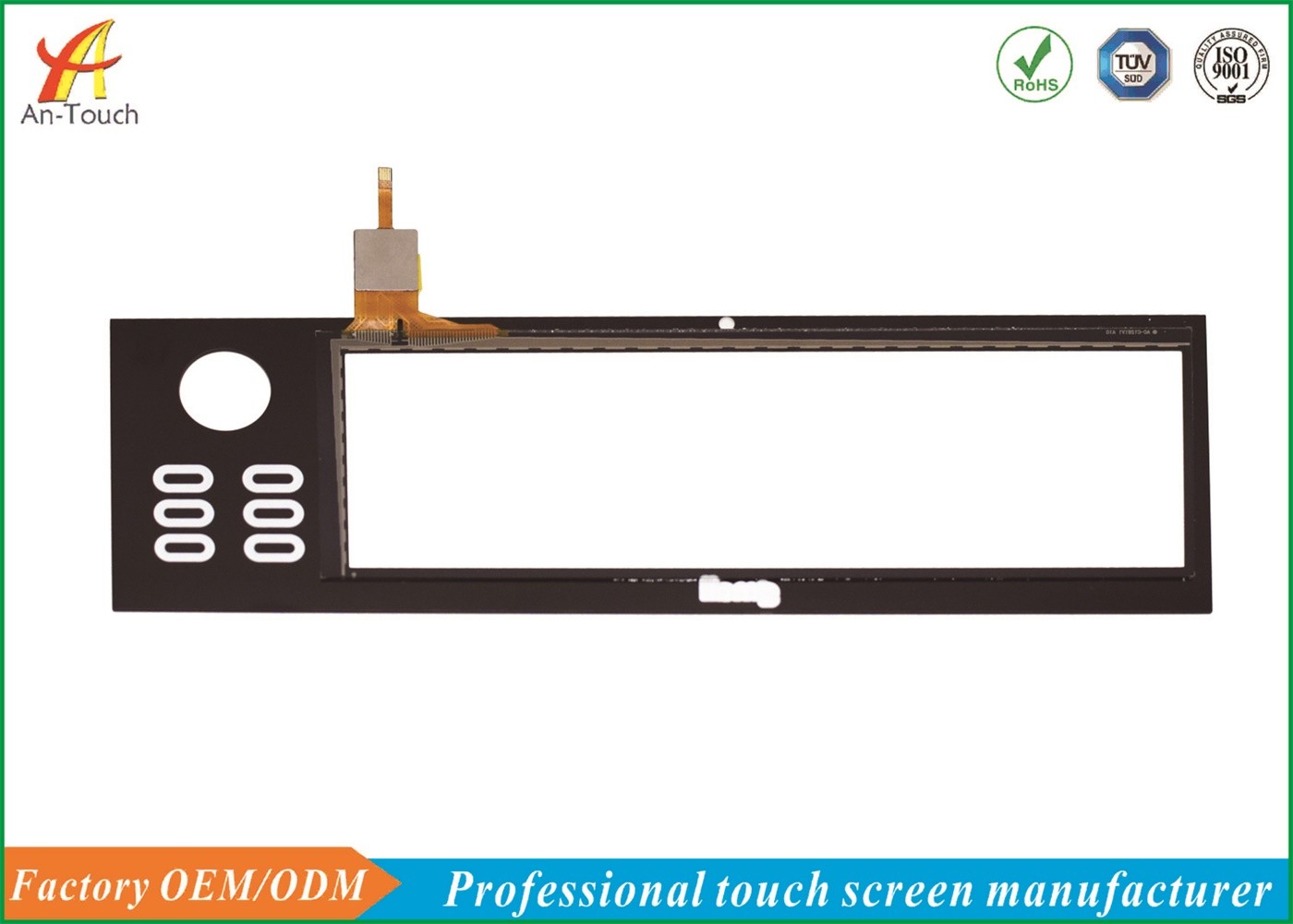 Explosion Proof Smart Home Touch Panel 8 Inch For Android Linux Operating System