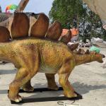 Life Size Stegosaurus Animatronic Realistic Looking Dinosaurs For Theme Park