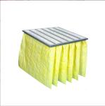 Synthetic Fiber Rigid Pocket Filter For Hvac System Bag Air Filters