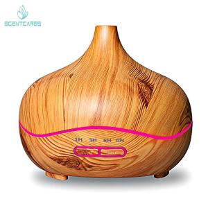 Quality Wood Grain Remote Ultrasonic Aroma Humidifier wholesale