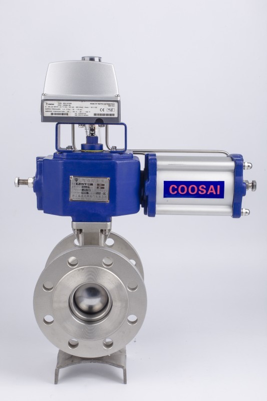 ABC Valve Company Manufactures DN15-DN1200 Segment Ball Valve with Flange Connection