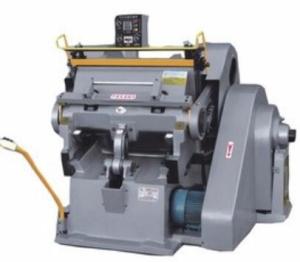 Quality Cardboard Creasing Die Cutting Machine PLC ISO9001 Certificated wholesale