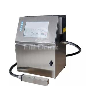 China Date Code Bottle Printing Machine Bottle Inkjet Printer SUS 304 100W on sale