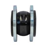 DN250 PN16 Flanged Rubber Bellows Connector Epdm Ansi 150lb Rubber Expansion
