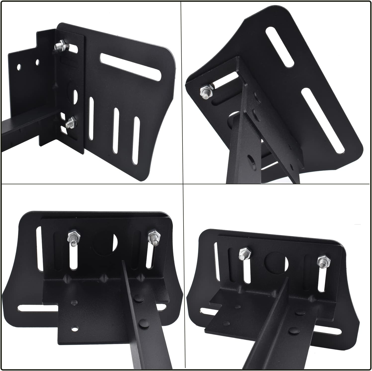 Metal Bed Frame Headboard Attachment Kit Bed Frame Hook Bracket Adapter for Queen Bed