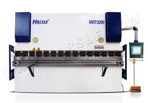 Quality WC67K 100T 3200mm TP10 aluminum iron plate hydraulic press brake wholesale