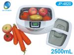 JP -4820 Portable White 2.5 Liter Professional Ultrasonic Jewelry Cleaner CE FCC