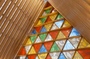 Quality Window Vivid Color Ceramic Frit 12mm Glass Wall Murals wholesale