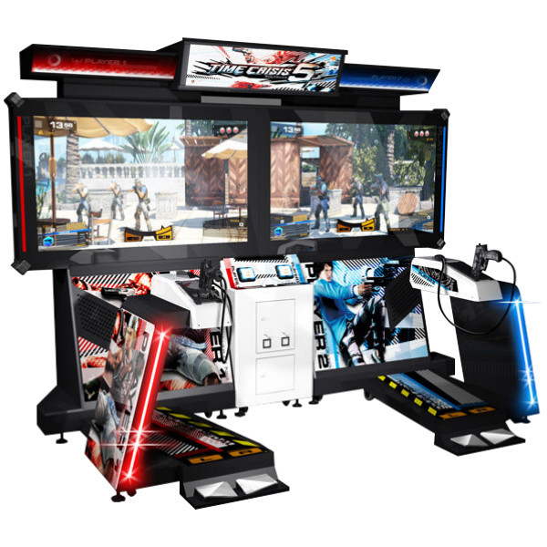 Time Crisis 5 Simulator Shooting Arcade Machine With Special Gun Coin Operated