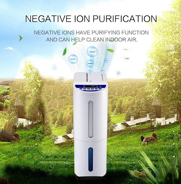 Easy Control Panel Clear Read Big Water Tank Home Dehumidifier Living Room Use