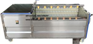 Quality 1000-18000mm Length 3kw Potato Peeler Machine wholesale