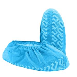 Quality Anti Dust Shoe cover Disposable Medical PP Non woven Safety Anti Slip Printed Cover Shoe for Hospital wholesale