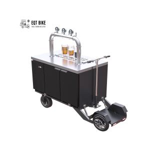 Quality Air Cooled Electric Scooter Beer Bike Cart 300kg Load wholesale