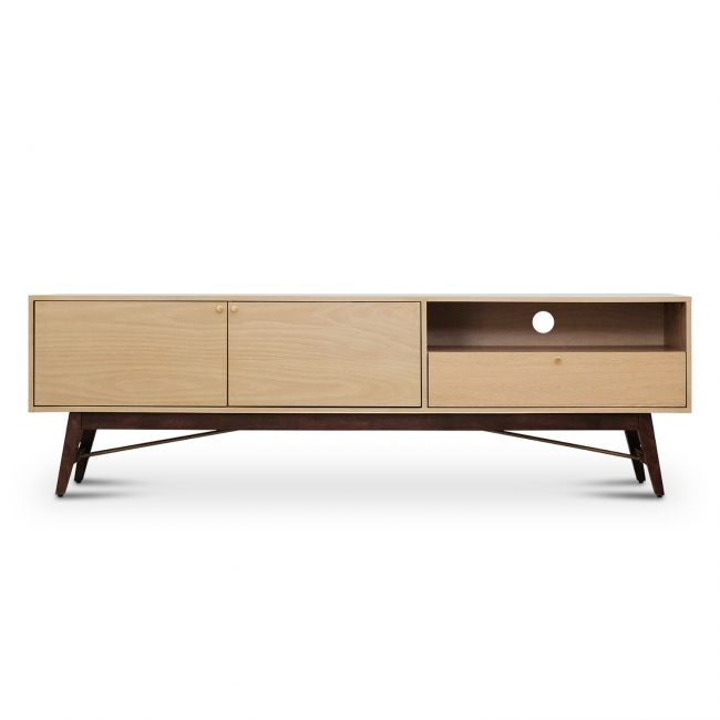 Wood Style PANEL Living Room TV Unit and Coffee Table Set for Apartment Entertainment
