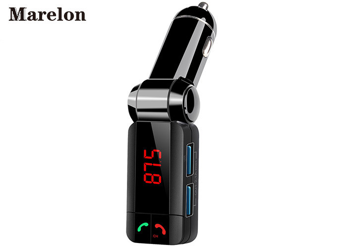 Professional Grade Bluetooth Car Charger Full Frequency FM Transmitter