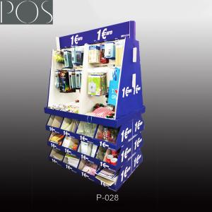 Quality Floor display rack with hooks for advertising wholesale