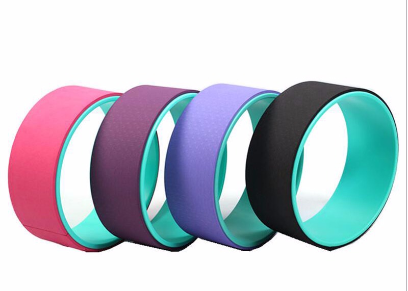 TPE ABS 33CM Yoga Exercise Wheel For Lower Back Pain Fitness Home Gym